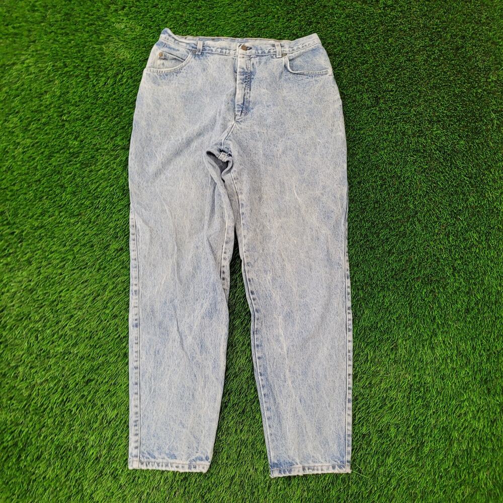 Vintage LEVIS 573 Tapered Jeans Womens 16/18 34x31 Acid-Wash